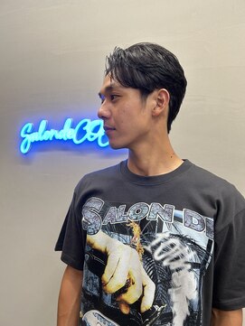 サロンド ココ(Salon de COCO) メンズ　センターパート　ダウンパーマ