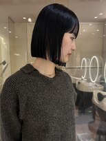 マイル 渋谷(mile)&nbsp;ミニボブ/ストレートボブ/ブルーブラック