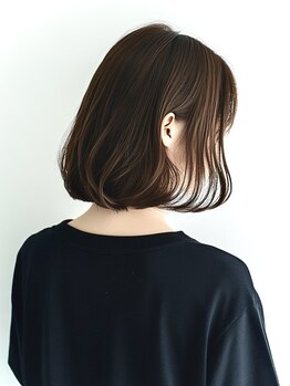 エムウィッシュ(M Wish)の写真/乾かすだけでまとまり扱いやすい、高再現性スタイル。ライフスタイルに寄り添う高い提案力で理想を実現！
