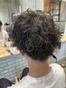 men'sツイスト、スパイラル＋カット　￥14,000