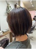 レイヤーショートボブ