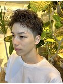 【hair salon W】メンズパーマ