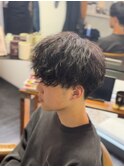 無造作◎ソフトツイストスパイラルパーマ【カミケン方木田】