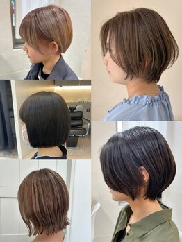 アコレ カリテ 草津店(ACCOLE qualite)の写真/『骨格』『髪質』『バランス』を見極め1mm単位の顔回りの調整で360°どこから見ても美しいシルエットに…♪