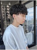 メンズ/メンズパーマ/メンズカット/波巻きスパイラル