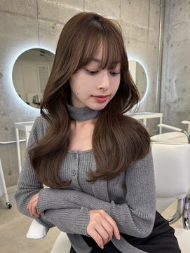 フォンズ(FONS) 上品韓国ヘアミルクティーベージュ