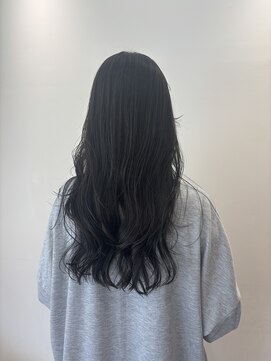 トリート 浦安店(TREAT) ロングレイヤー×ブラックオリーブ