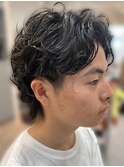 大人の色気漂うナチュラルパーマ