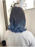 グラデーションカラー★ネイビー