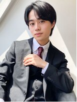 サロンリベルテ(salon Liberte) 秋の大人メンズマッシュ◎フェザーパーマで上品に簡単スタイル