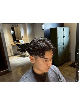 <ビジネスシーンもお洒落に>トレンドのニュアンスパーマご提供![木更津/メンズ/メンズカット/眉毛/学割U24]