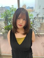 ジーナ 福岡天神(Zina) 韓国風/レイヤーカット/顔周りカット