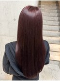 黒髪クラゲヘアーオリーブグレー小顔ココアベージュ