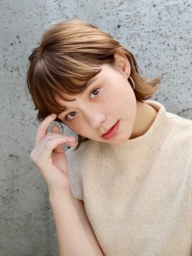 アンドレイ 表参道(andrey) 着物ヘア/ダークアッシュ/ミディアムレイヤーカット/表参道