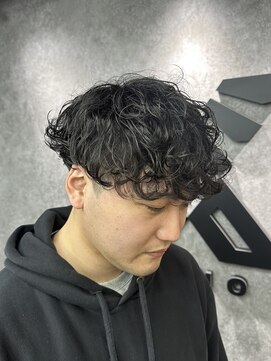 ゼノ 海老名(XENO) 海老名緩めシャドウパーマ波巻きパーマツイストスパイラルパーマ