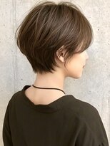 ゴットイズム(GOTTO ISM)&nbsp;首元すっきりショート×オリーブアッシュ