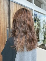 シャポン&nbsp;ロングウェーブパーマ