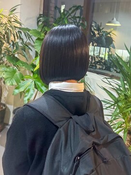 クリック(Click) ミディアムヘア/暗めカラー/グランマッシュ/北九州/小倉