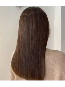 ルーチェココ(Lu'ce coco) 透け感モカブラウン