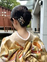 ヘアーズギャラリー なんば高島屋店(Hair's Gallery)&nbsp;夜会巻き/和装アップ