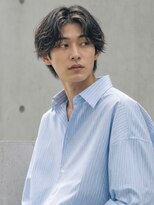 インアンドヤング 栄(in&yang) ショートセンターパート × 緩め縦落ちサーフカール