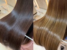「私の髪、まだキレイになれる？」そんな大人女性の不安を、感動のツヤ髪へと変えるこだわりサロン。