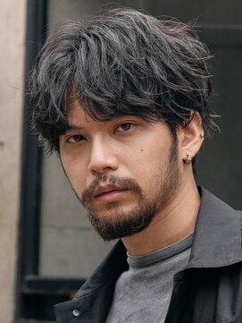 フィフス 天神大名(fifth) 天神大名メンズパーマシャドウパーマシースルーマッシュウルフ
