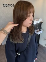 カノエ 宇部小串店(canoe) レイヤーカット&インナーカラー