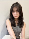ナチュラル可愛いレイヤーカット