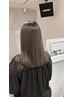 【山田限定】カット+ブリーチダブルカラー+トリートメント#レイヤーカット