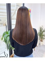エブリ(evri)&nbsp;髪質改善　トリートメント　縮毛矯正　ロング　レイヤーカット