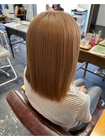 セットアップ 岡山北長瀬店(SET-UP) ブリーチ/シナモンベージュミルクブラウン