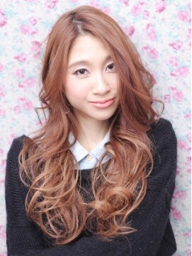 モニカ 横須賀中央店(Monica) 大人可愛い/ショコラアッシュ/ヘルシースタイル/ふんわりカール