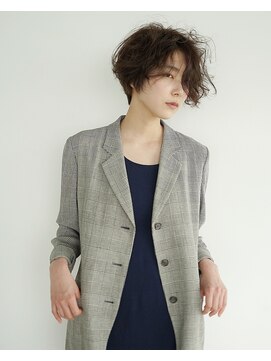 ナヌーク シブヤ(nanuk shibuya) 【nanuk*sano】ラフなショートボブ