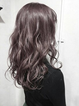 エース (ACE) ACE LA ナチュラルラベンダーグレー×ゆるふわロング