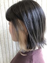 エイトタマプラ たまプラーザ店(EIGHT tamapla)&nbsp;【EIGHTたまプラ】デザインカラー_切りっぱなしボブ