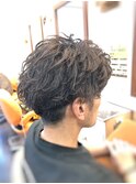 【立体束感】強めメンズパーマ