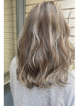 クレドガーデン 綾瀬店(CRED GARDEN) バレイヤージュ/シナモンベージュ/大人可愛い/フレンチガーリー