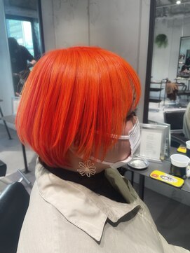 シェリム 栄(CHERIM) 透明感ダブルカラー♪韓国アイドル風オレンジカラー!