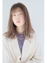 ガリカ 渋谷(Gallica)&nbsp;大人可愛いワンカールミディアム♪やわらかチョコブラウン