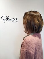 プレジール(plaisir) アシンメトリーボブ