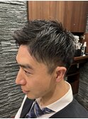 ツーブロックアップバンクビジネスショート