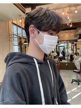 アットラブ バイ ベル(at'LAV by Belle) 【お客様ヘア】メンズ大人気!シースルーマッシュ。クセ毛の方