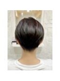 すっきり丸みのあるショートヘア☆
