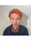 スパイキーショートブリーチカラーベリーショート