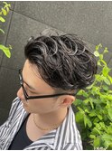 ニュアンス 無造作 パーマ