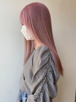 ジーナ  札幌大通(Zina)&nbsp;美髪＊エアリーロング＊ピンクブラウン＊髪質改善＊Zina札幌大通