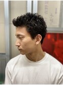 ハイライト/マッシュパーマ/ウルフ/アッシュブラック234