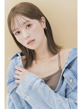 プライズ 成増店(prize) セミディカールシアーカラーベージュふんわりヘア成増地下鉄成増