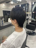 エンディアリング 東銀座(Endearing)&nbsp;東銀座/アッシュ/ブラック/カルマパーマ/ベリーショート